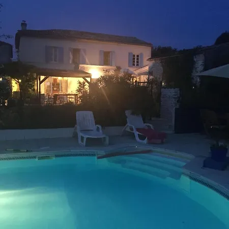 Detached Charentais Stone Built House With Private Pool